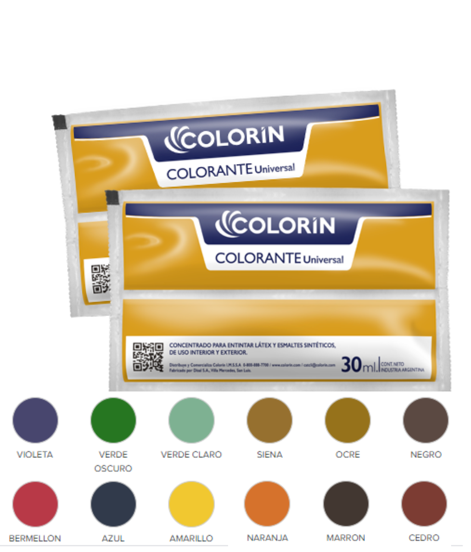 Colorante marron 30 cc.