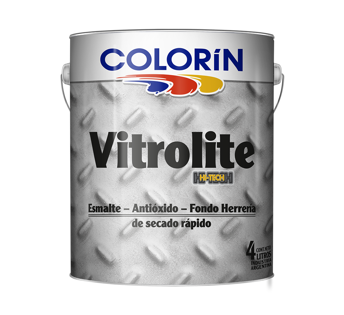 Vitrolite Fondo Herreria Colorado 4lts.