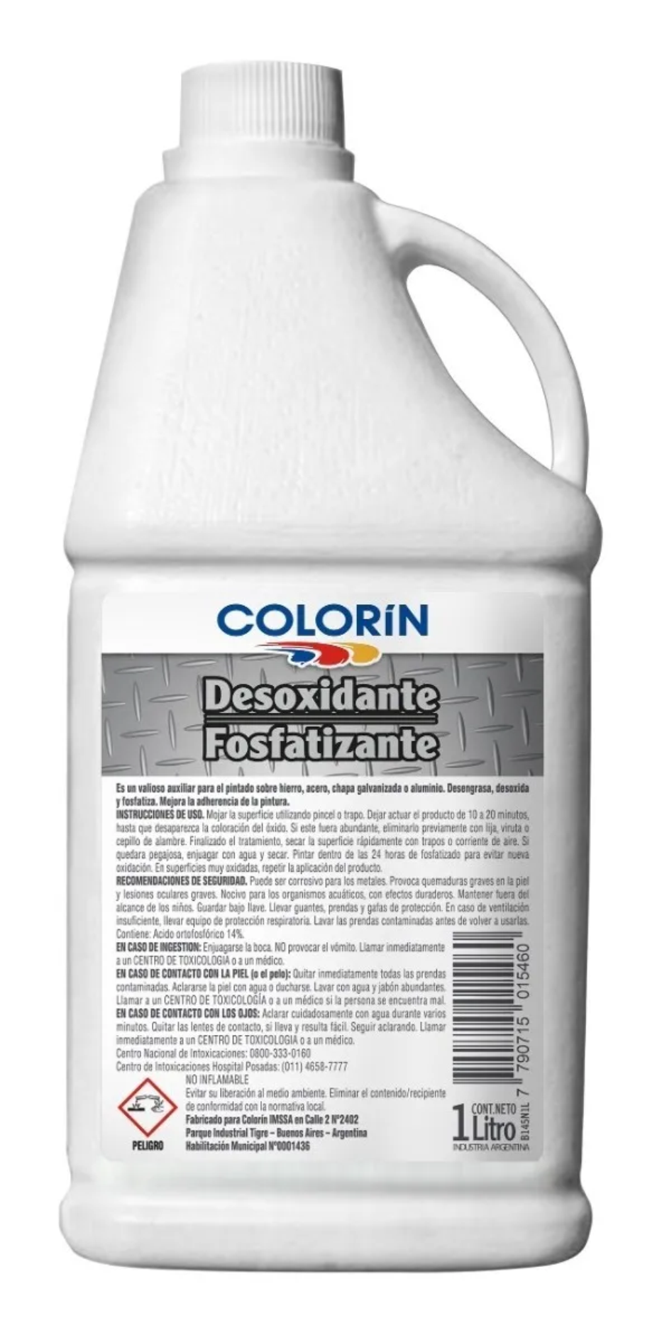 Desoxidante y fosf. 1 lt.