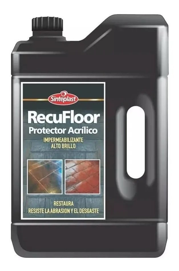 Recufloor protec.p/pisos NEGRO 5lt.