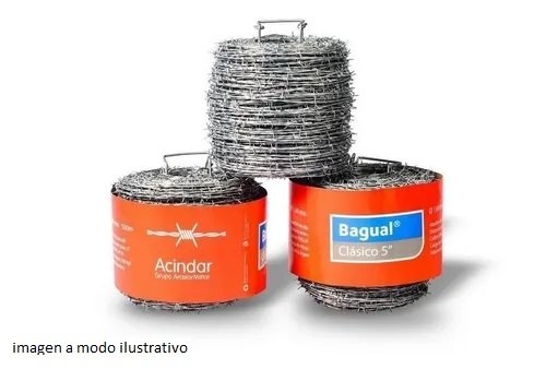 Alambre PUA c/4 r.500 mt 15-101,6 super bag