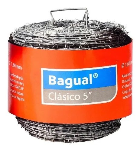 Alambre PUA c/4 r.100 mt 16-101,6