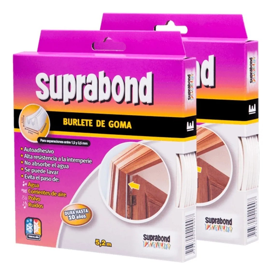 Burlete SUPRABOND E Blanco 5,2mt.