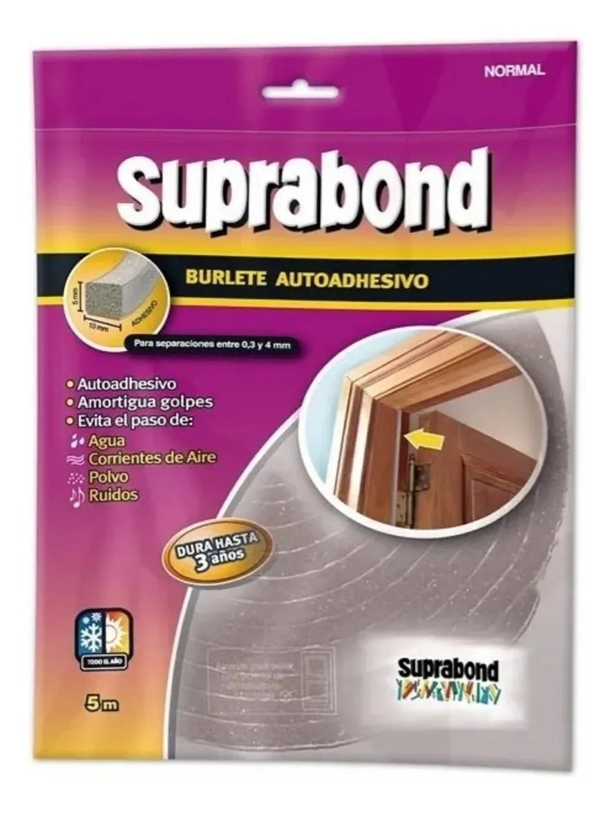 Burlete SUPRABOND 5x10x5mt.
