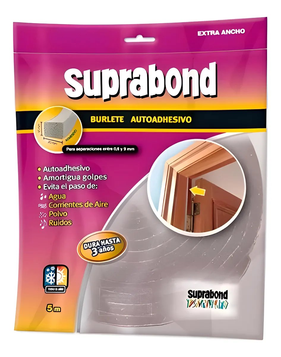 Burlete SUPRABOND 10x20x5mt.