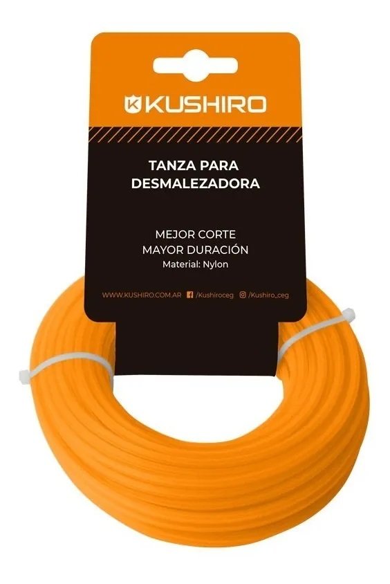 Tanza Cuad. KUSHIRO 2mm x 15mt.