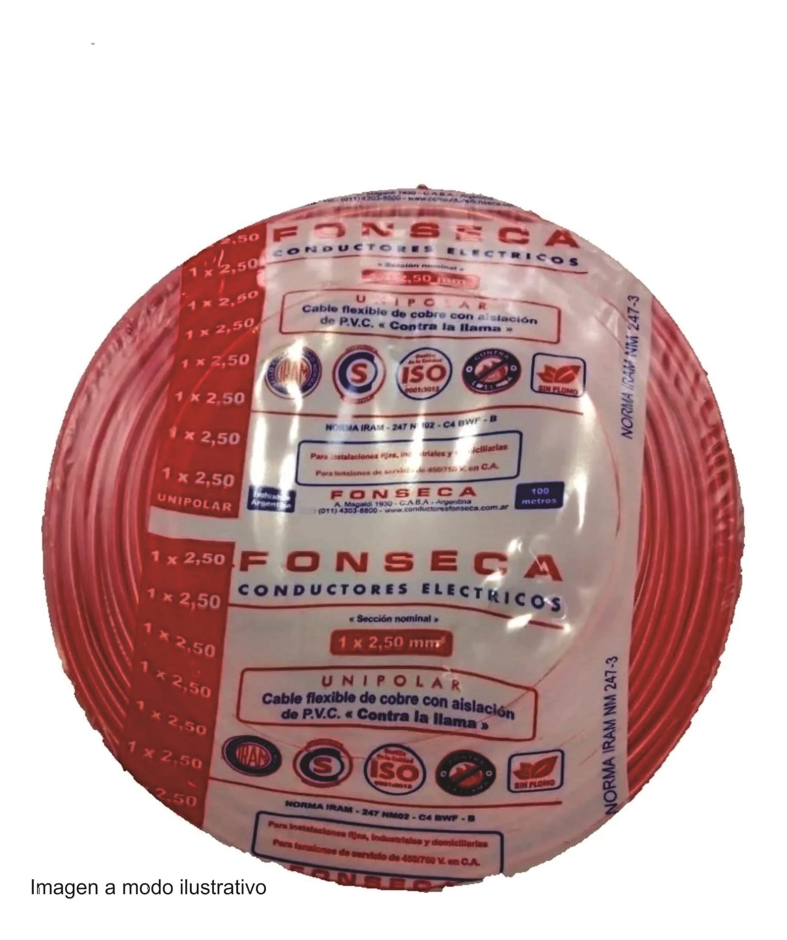 Cable Unipolar 1×1,50mm2 FONSECA