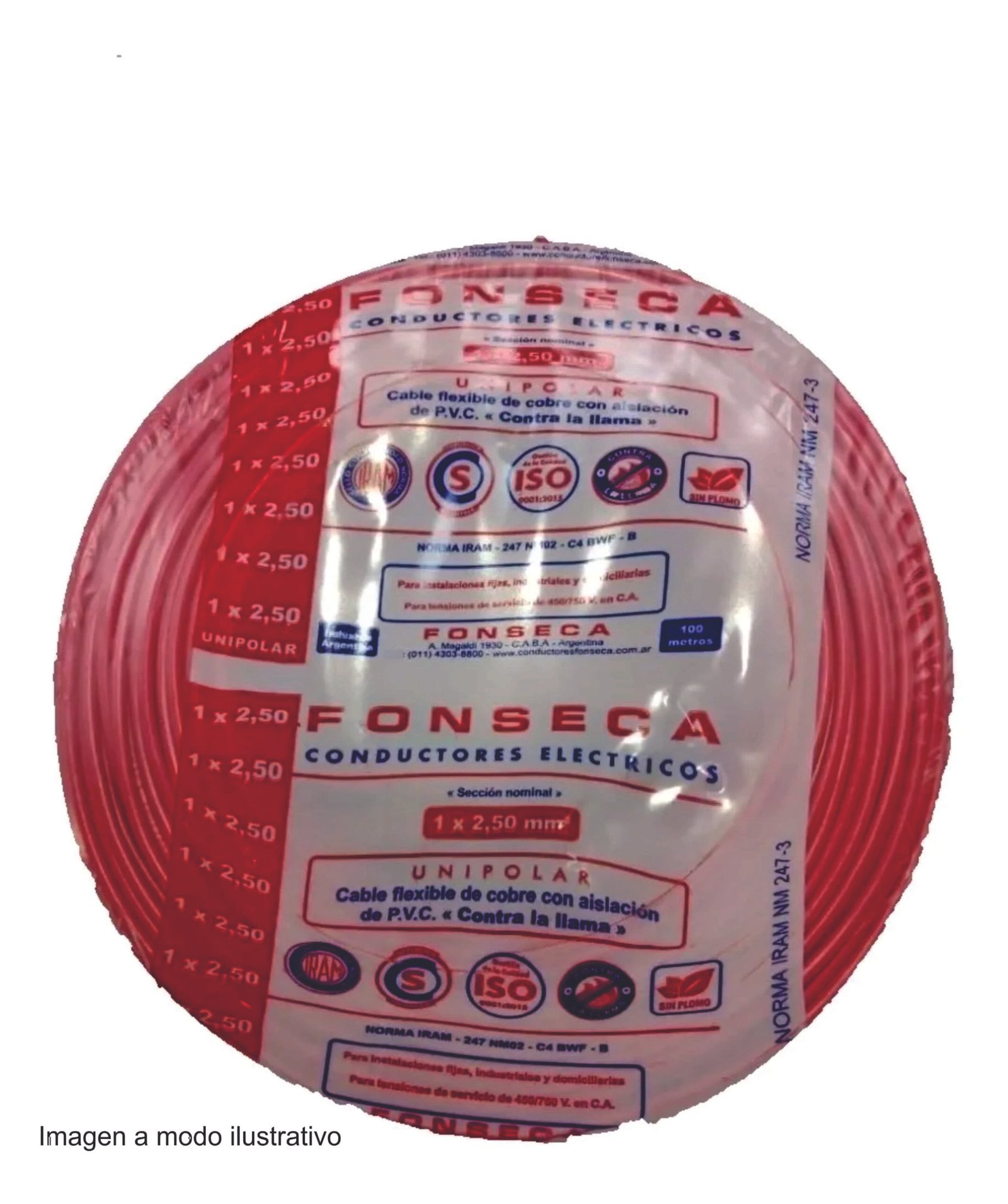 Cable Unipolar 1×2,50mm2 FONSECA