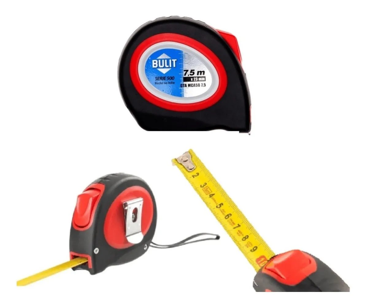 Cinta met. BULIT 7,5mt. SERIE 500