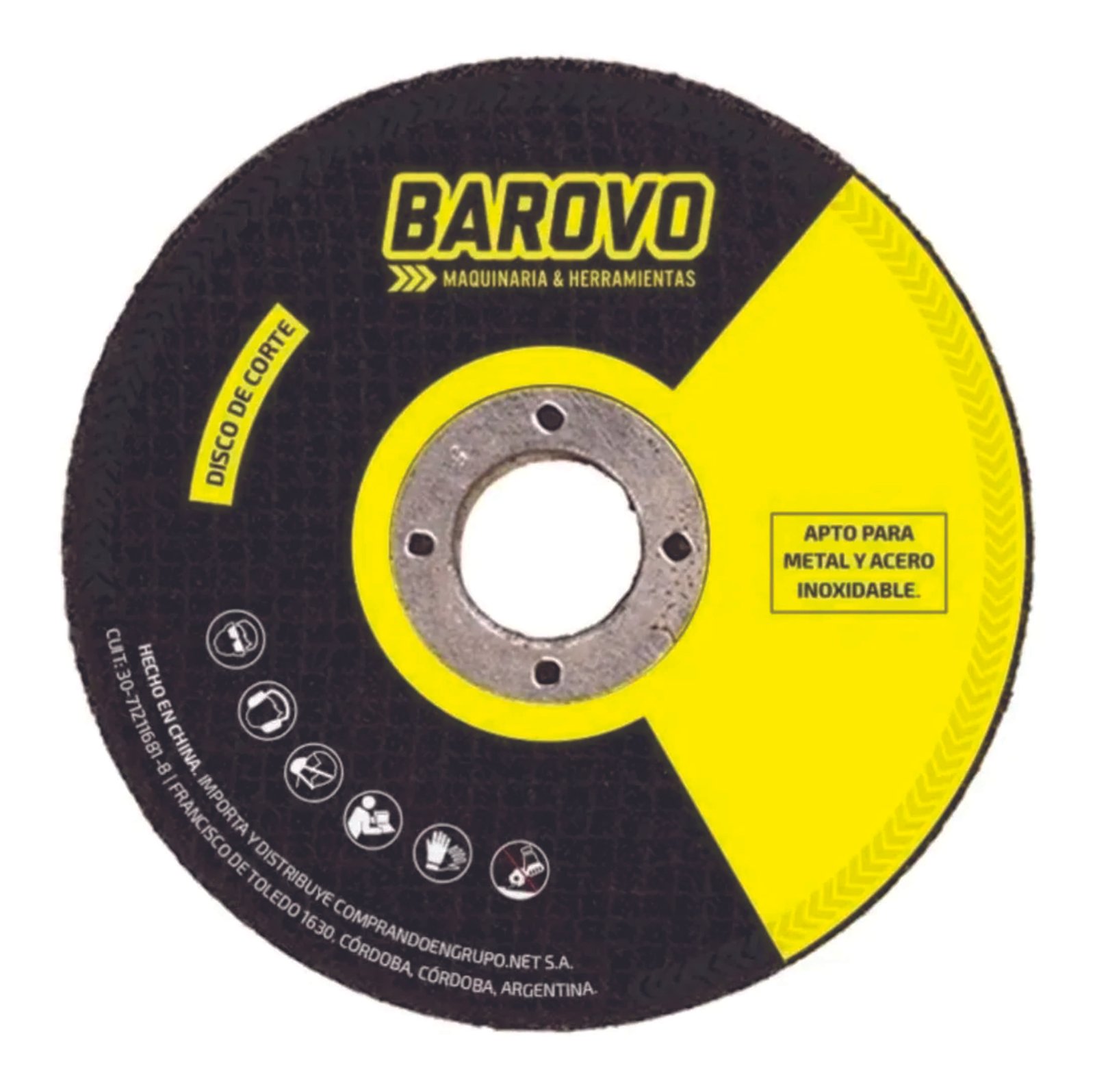 Disc.c/p.H°BAROVO 115×1.6