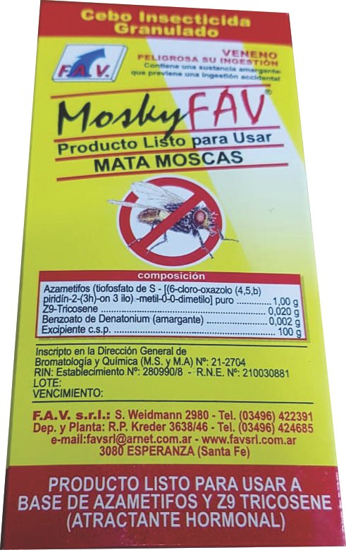 Cebo mosquicida 100 gr.