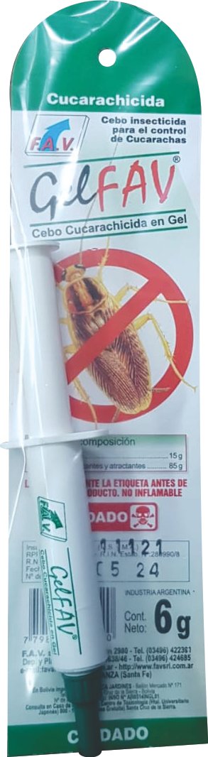 Cucarachicida GELFAV Jeringa
