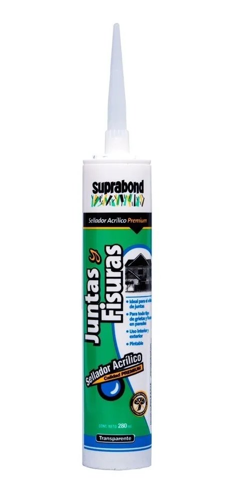 SUPRABOND Sellador Acri.p/juntas x 280ml