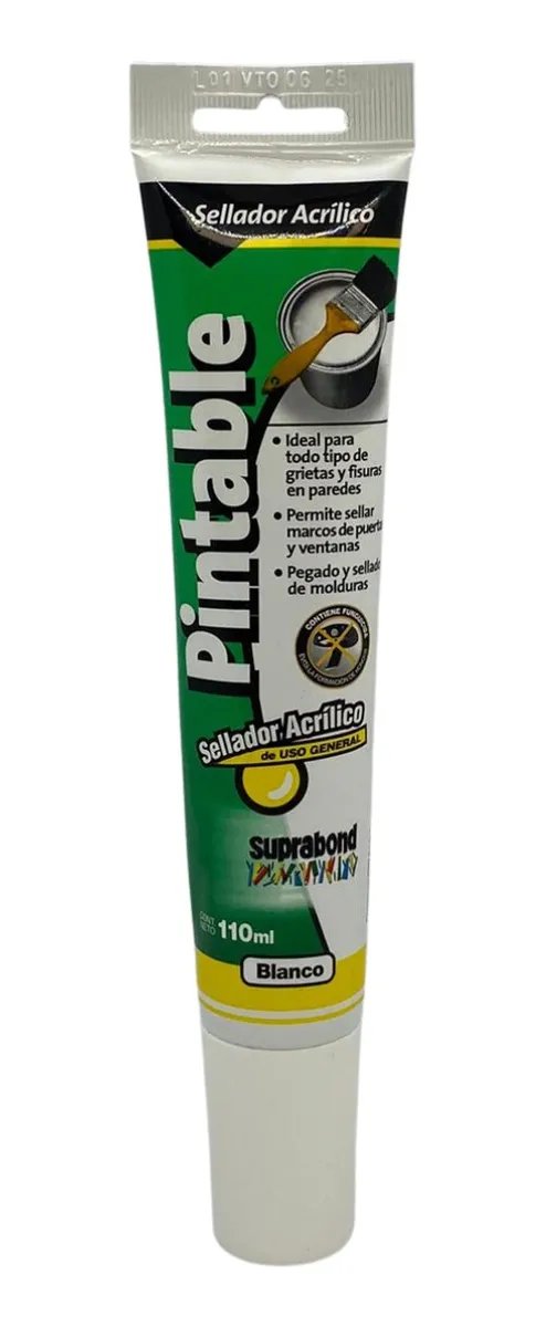 SUPRABOND Sellador Acri.p/juntas x 110ml