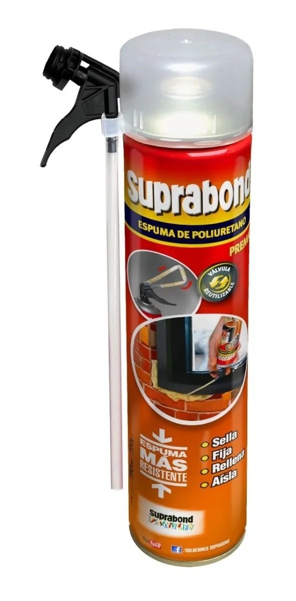 SUPRABOND Espuma Poliuret.750g