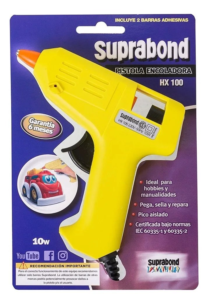 Pistola encoladora 10W SUPRABOND HX100