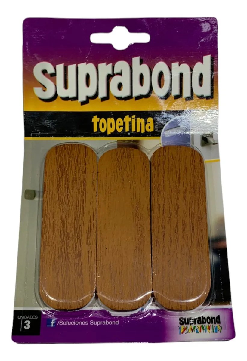 Paragolpe Topetina x3 Uni.Recta.S.Madera