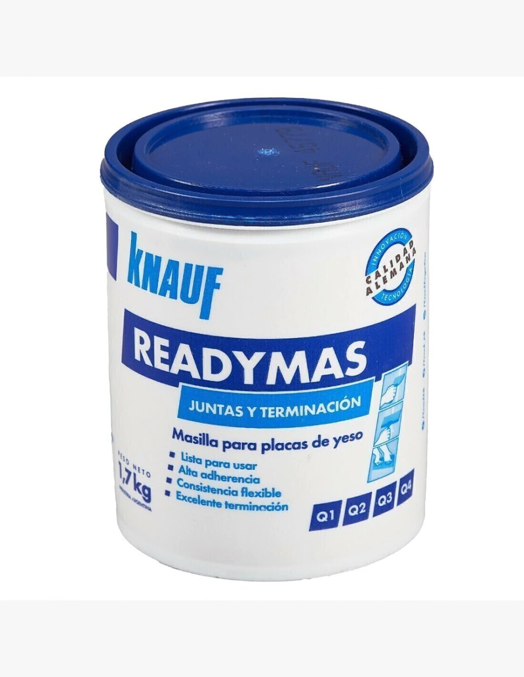 Masilla p/placa yeso x 1,7 Kg. KNAUF