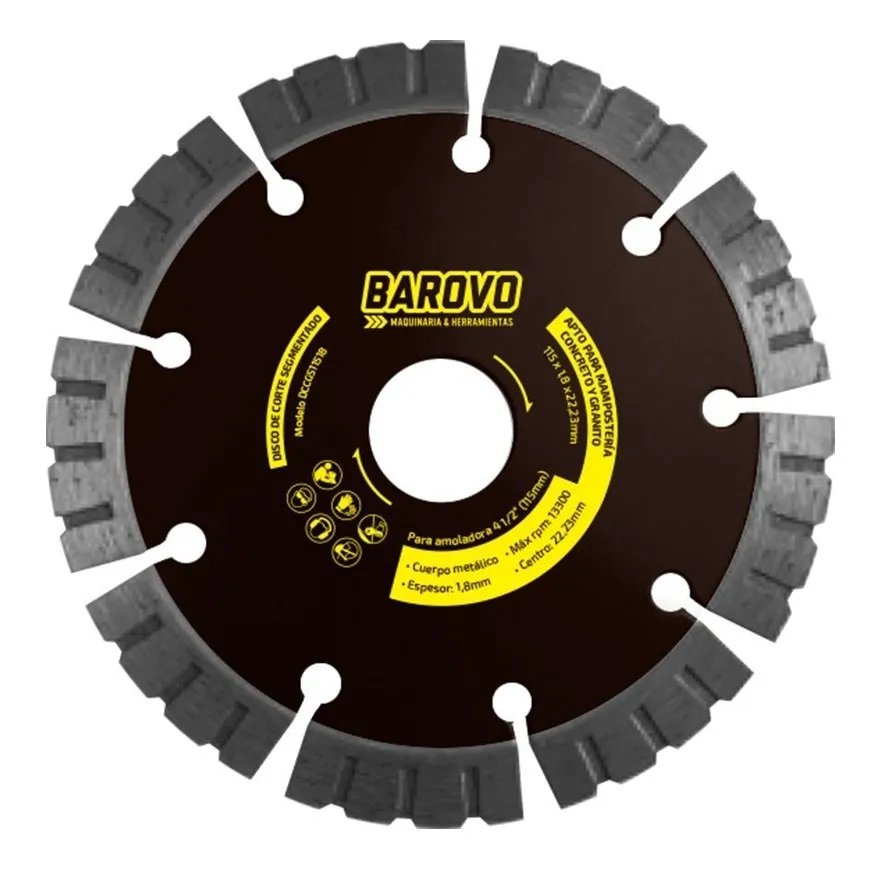 Disco diam.seg.BAROVO 115 3en1