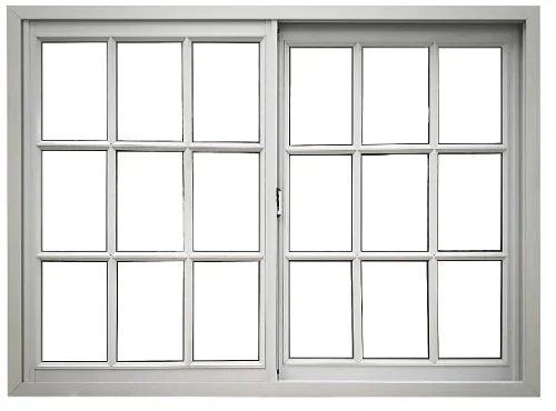 Ventana Alum.Bco.V/R 1,00×1,00
