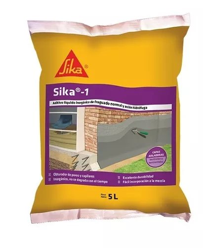 Sika 1 hidrof.sachet x 5 kg