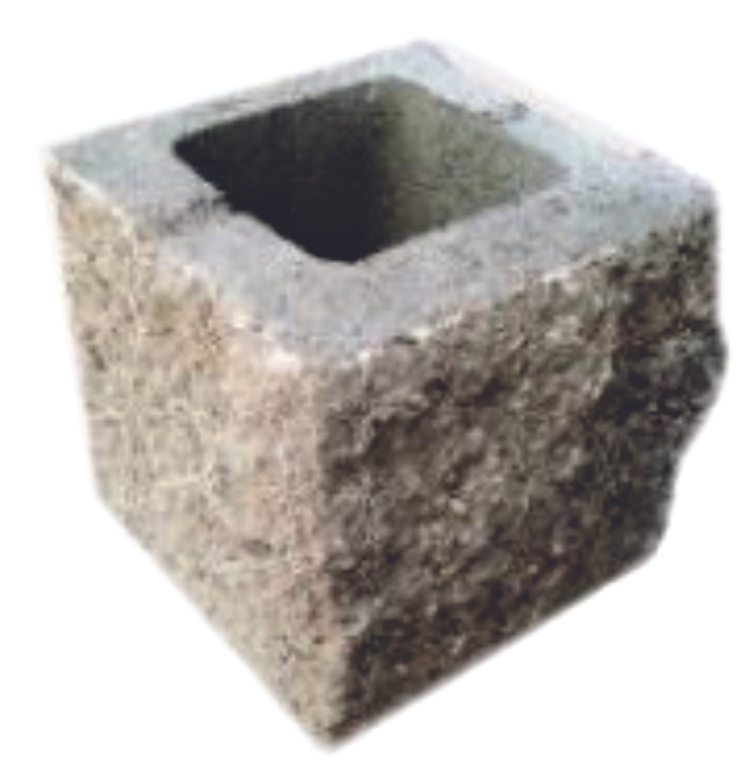 Lad.Bloque S.PIEDRA(19x19x19) ESQUINERO MEDIO