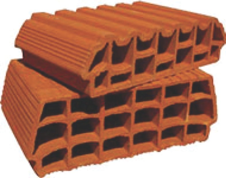 Lad.ceram.techo 16.5x25x40 Palmar 60