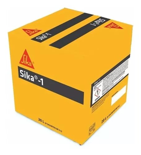 Sika 1 hidrof.sachet x 20kg CAJA (4×5)
