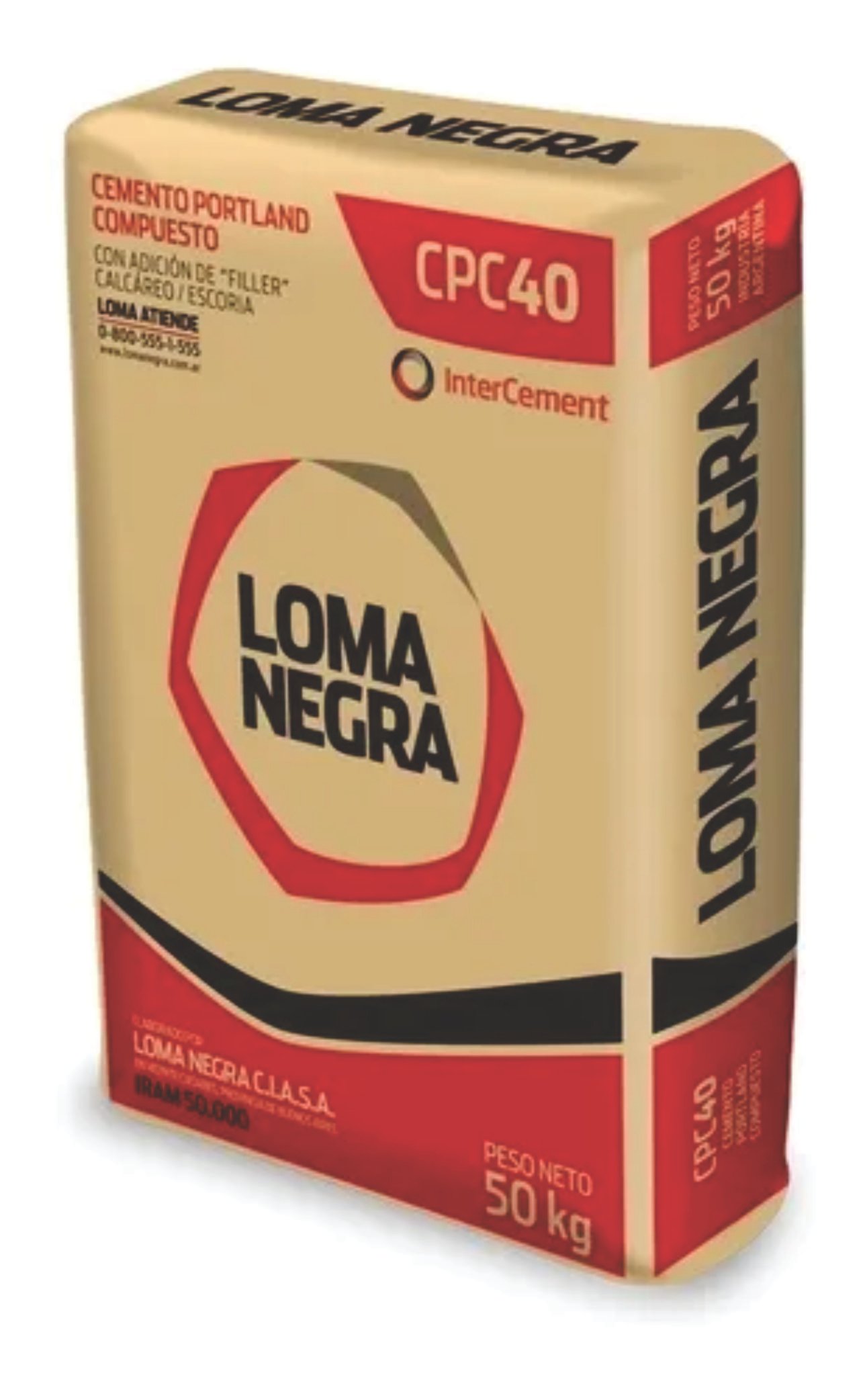 Cemento Loma Negra b.25kg CPC40