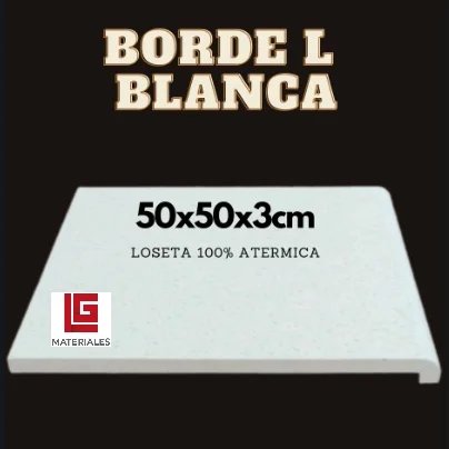 Loseta Atermica Borde L 50x50x3