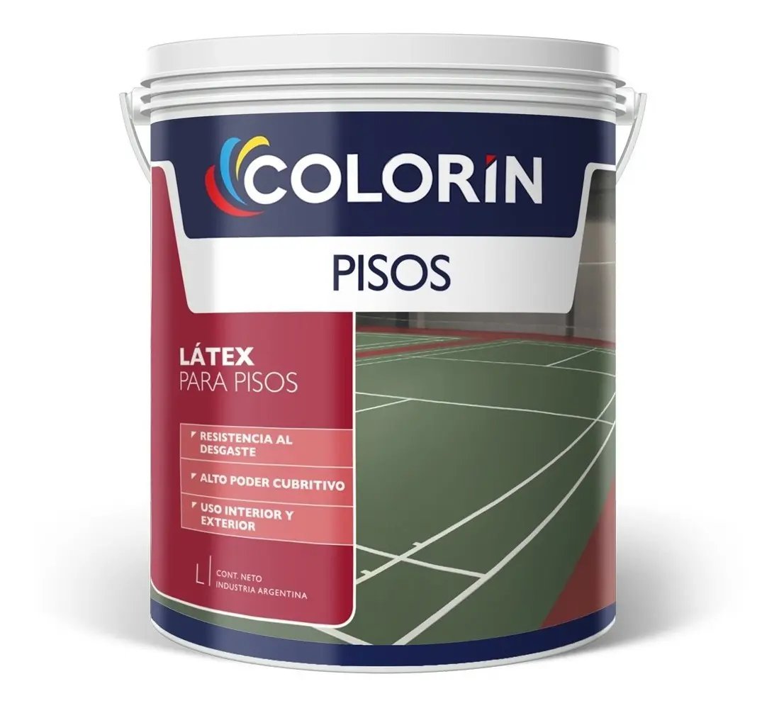 Latex p/Piso Verde x 1 lts. Int-ext