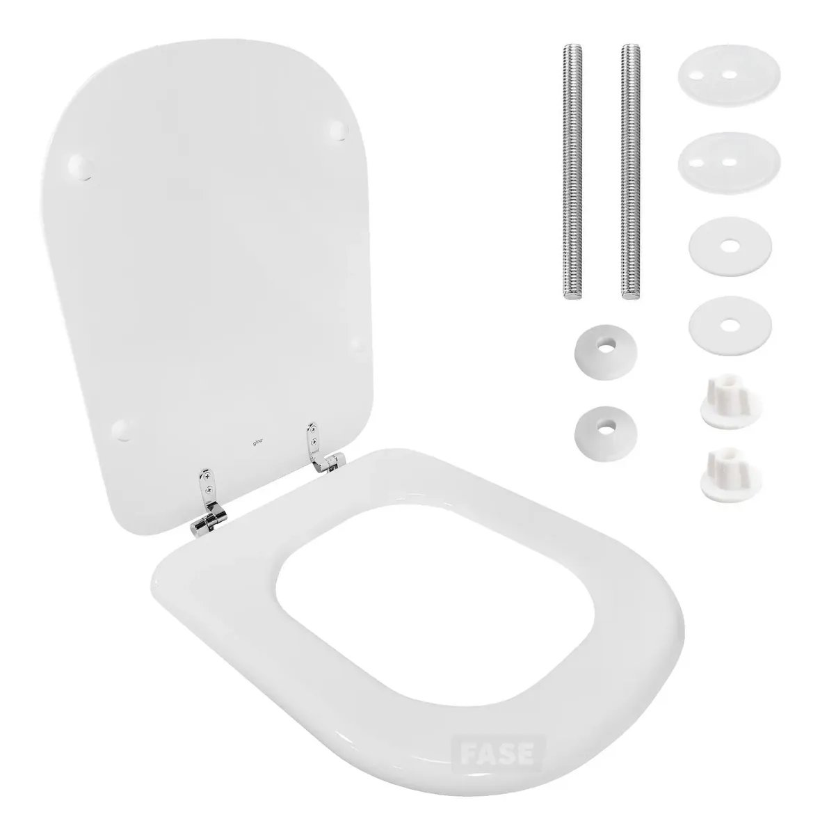 Asiento inodoro HDF l/miño H/met GLOA (p/Bari) AMHMB01