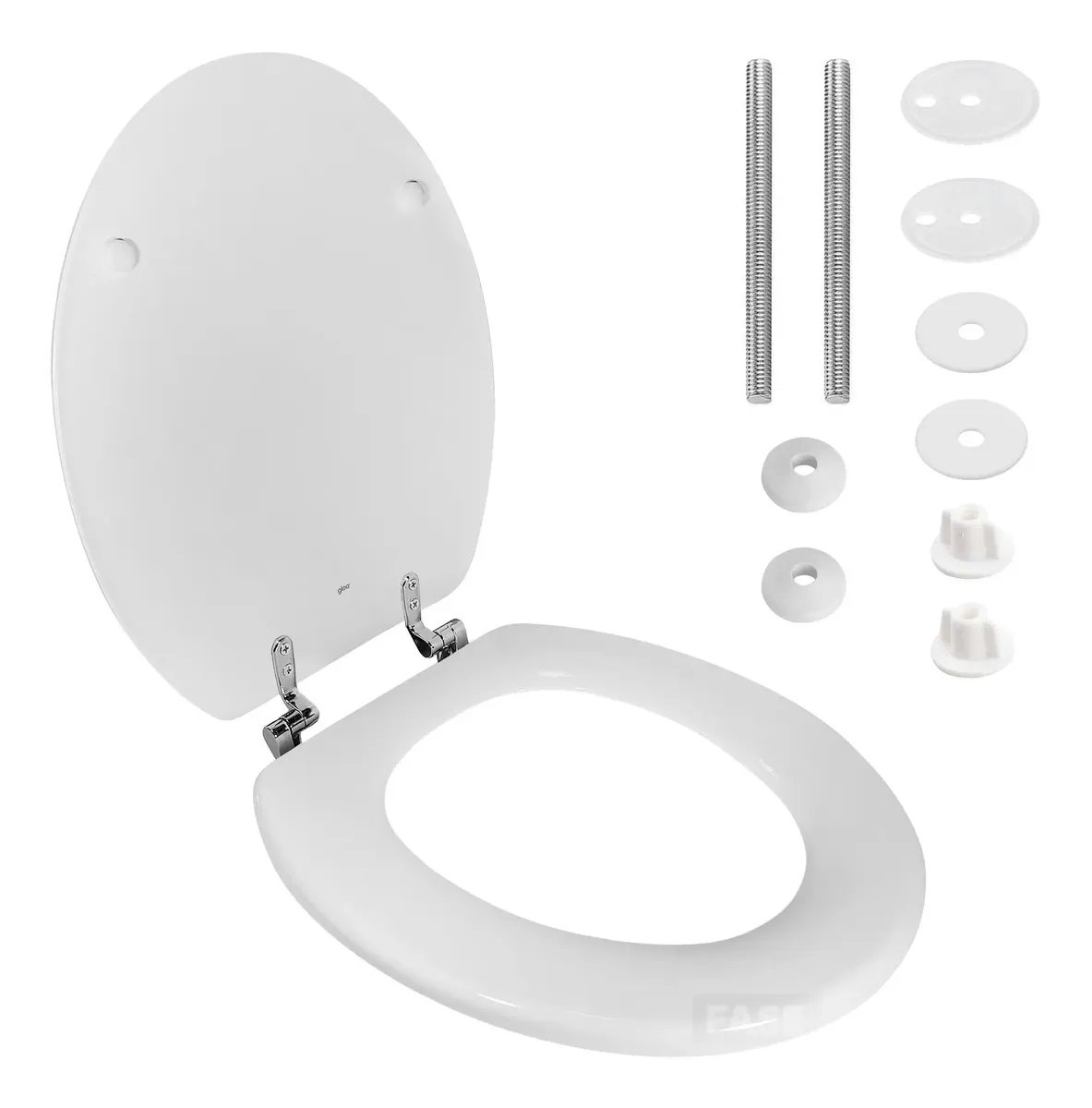 Asiento inodoro HDF l/jucar H/met GLOA (p/capea) AMHMC01