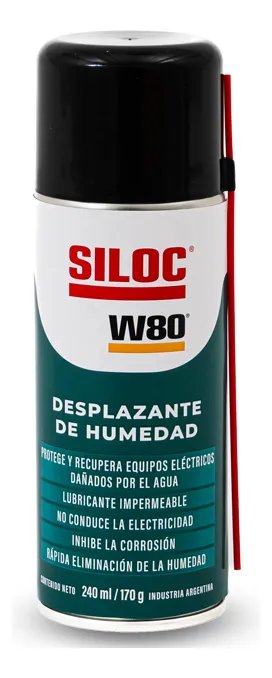 SILOC W80 desplazante de humedad 170g