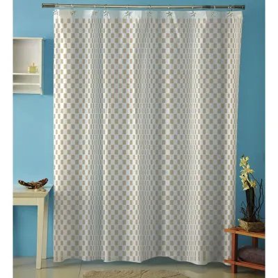 Cortina p/baño plastica AMALFI art 317 – OP BEIGE