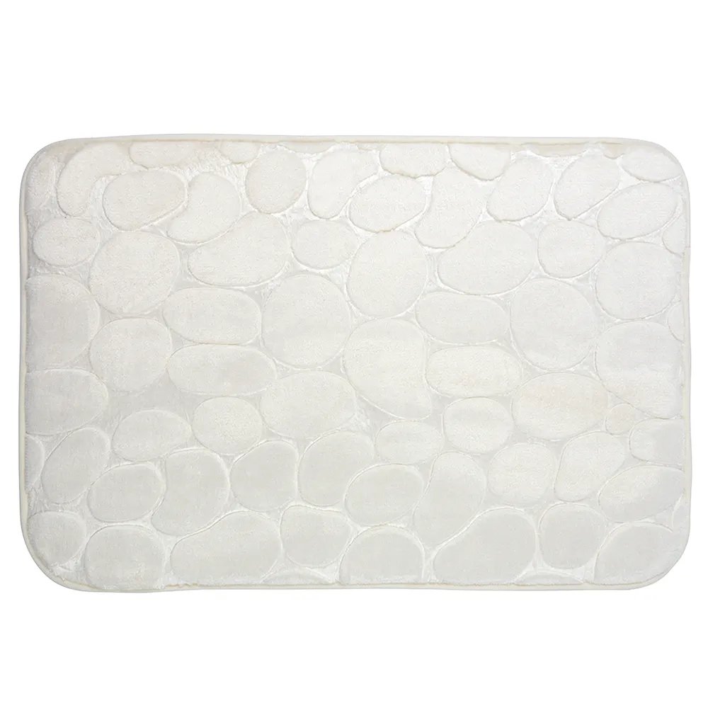 Alfombra de Baño 60×40 MISS LIBERTY Memory Foan ART. 6015 – Blanca