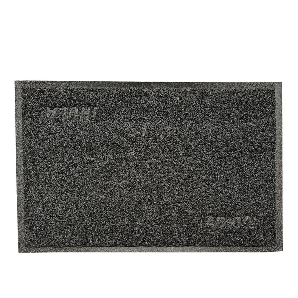 Alfombra Sanitaria 60×40 AMALFI p/entreda Hola Adios 7007 – Negra