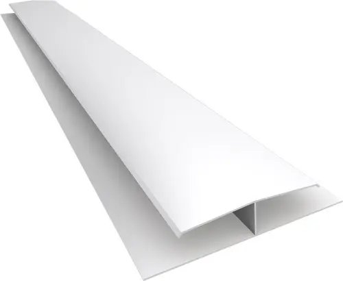 Cielo Mold, union H x 6mts Blanco (importado)