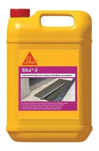 Sika 3 bidon x 6 kg.
