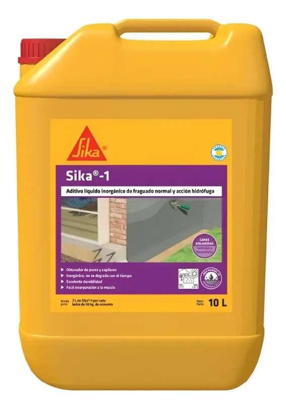 Sika 1 hidrof.bidon x 10lts