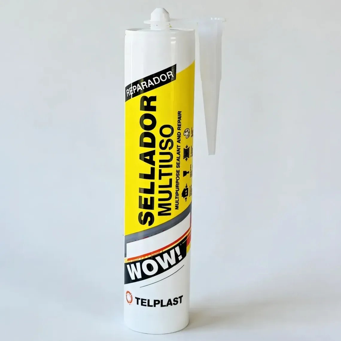 Telplast Sellador Multiuso Blanco x 400 WOW