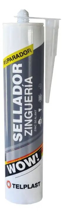Telplast Sellador de Zingueria GRIS x 400grs WOW