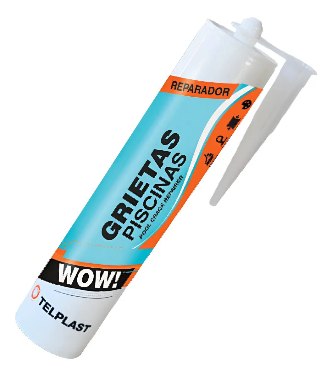 Telplast grietas Pisicinas x 400grs WOW