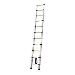 Escalera alumi.telescopica 11escalones MI-032