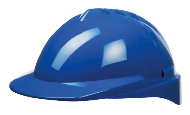 Casco seg.plás/c.cremalle AZUL