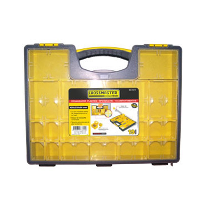 Estuche organiz.plast. 8comp.CROSS