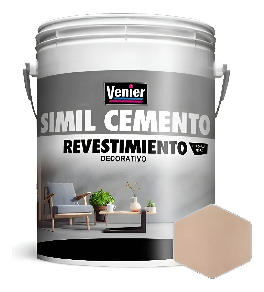 Simil Cemento Greige Venier x 5.5kg