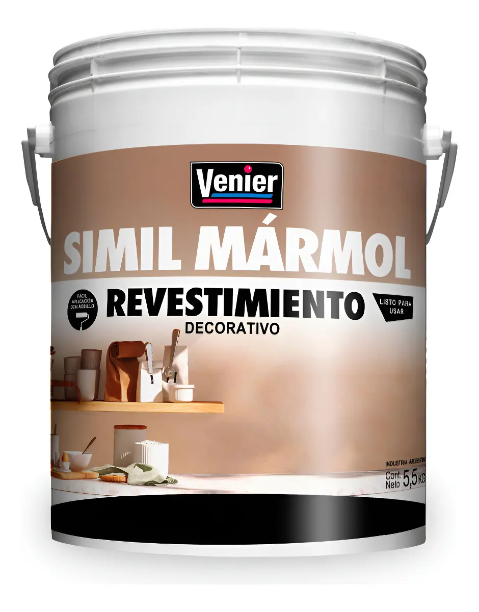 Simil Marmol Blanco Venier 5.5kg - Imagen 2